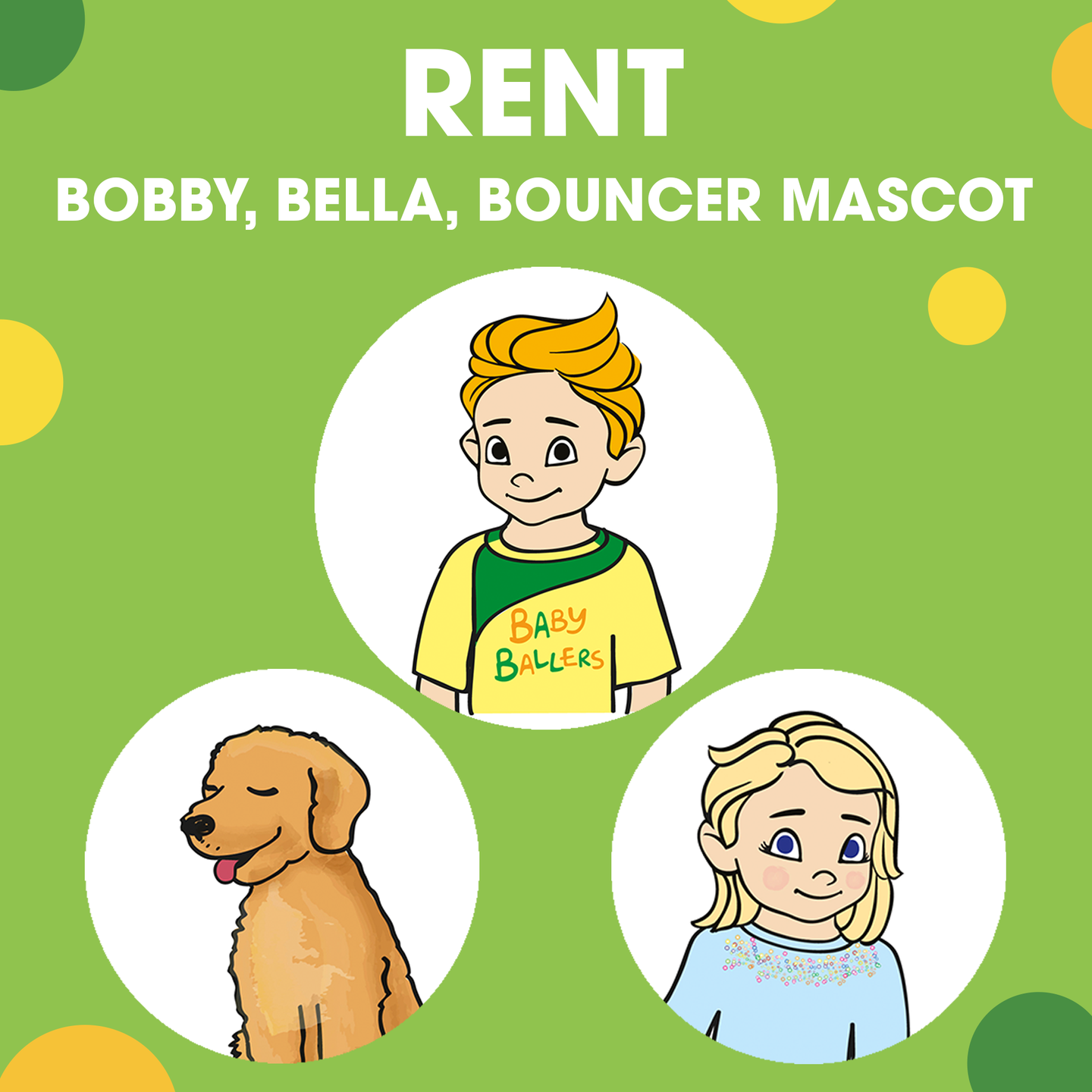BabyBallers Mascot (Rent)